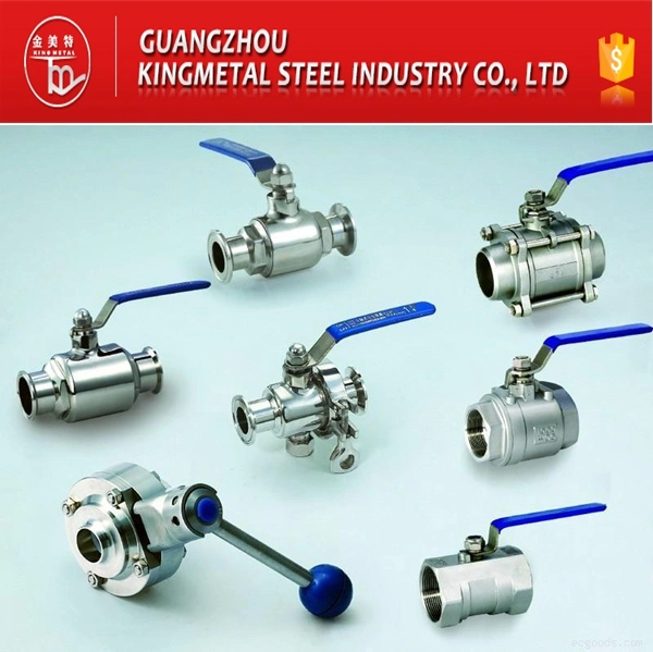 Stainless Steel CF8/CF8m Sanitary Ball Valve Price for Food Industry