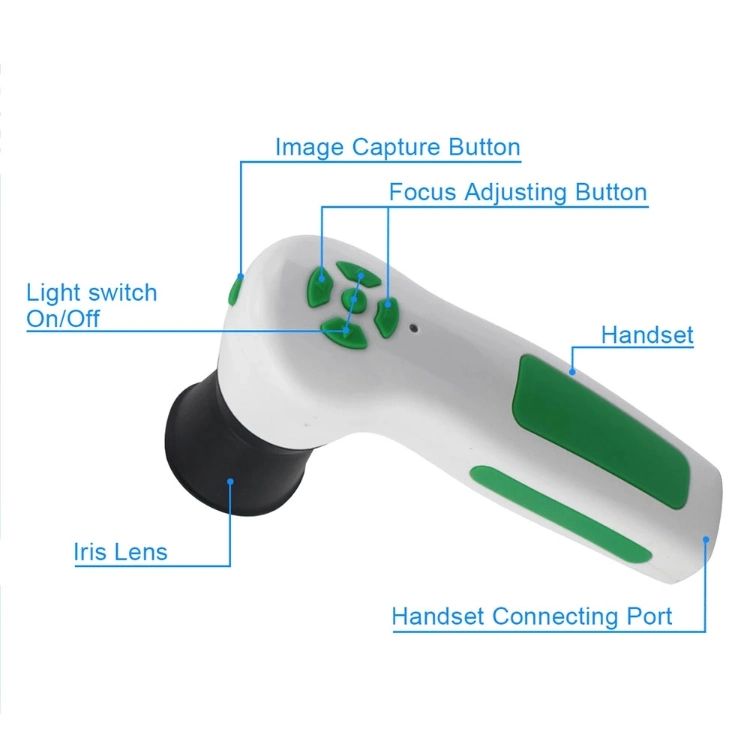 12MP Auto Focus Eye Iris Iridoscope Rapid Body Health Testing Machine