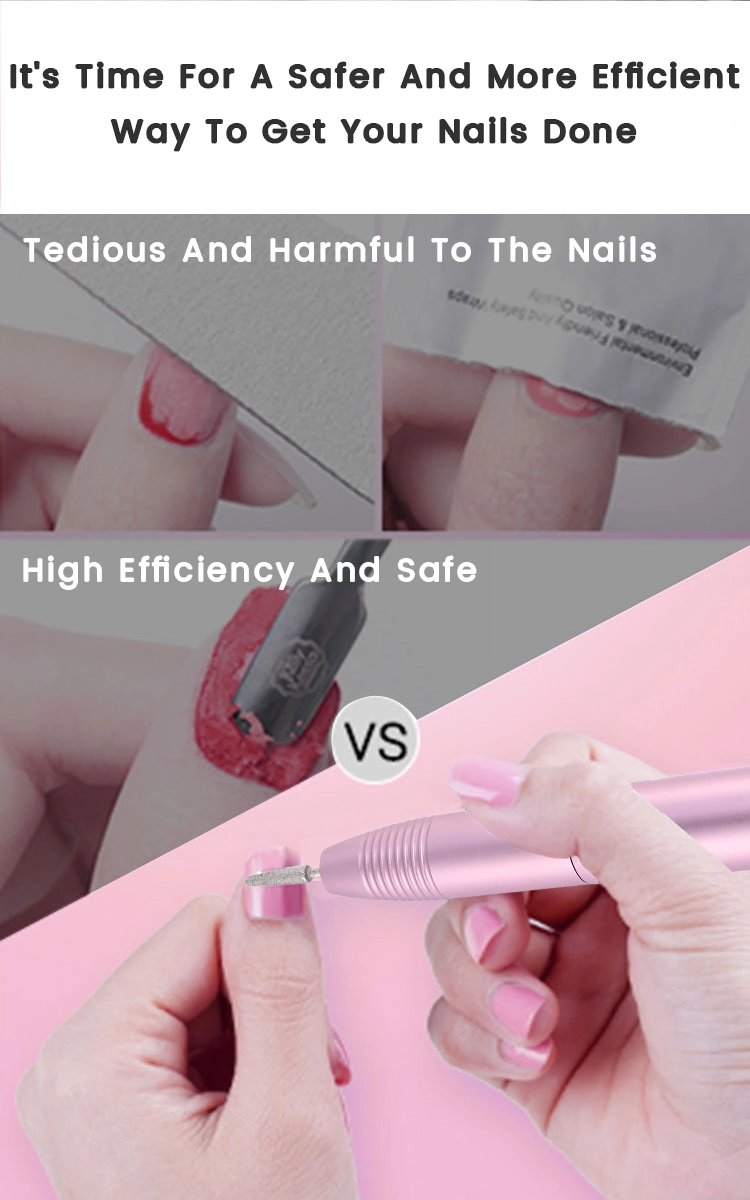 2020 Portable Nail Art USB Electric Nail Polish Drill