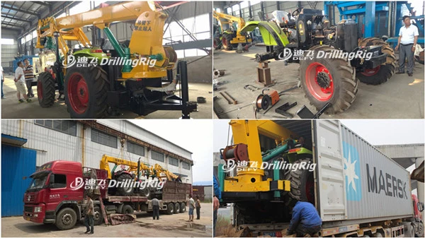 Electrical Pole Erection Used Earth Drilling Machine