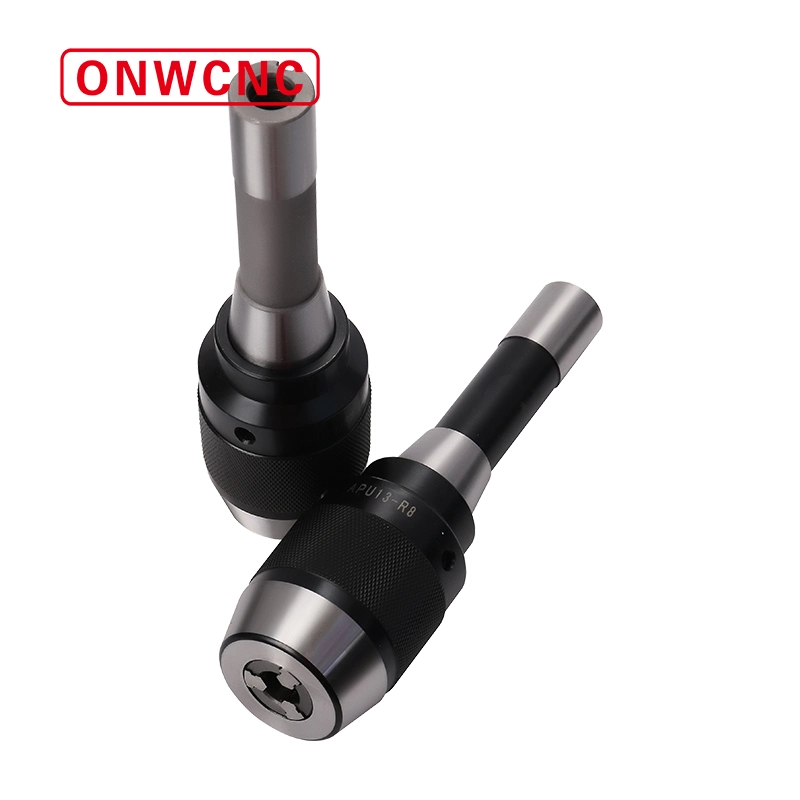 Keyless Drilling Chuck Holder Shank Drill Chuck Arbor	R8 Shank Drill Chuck