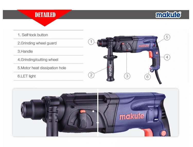 SDS Impact Hammer Drill 24mm, Electric Impact Drill, Power Impact Drill