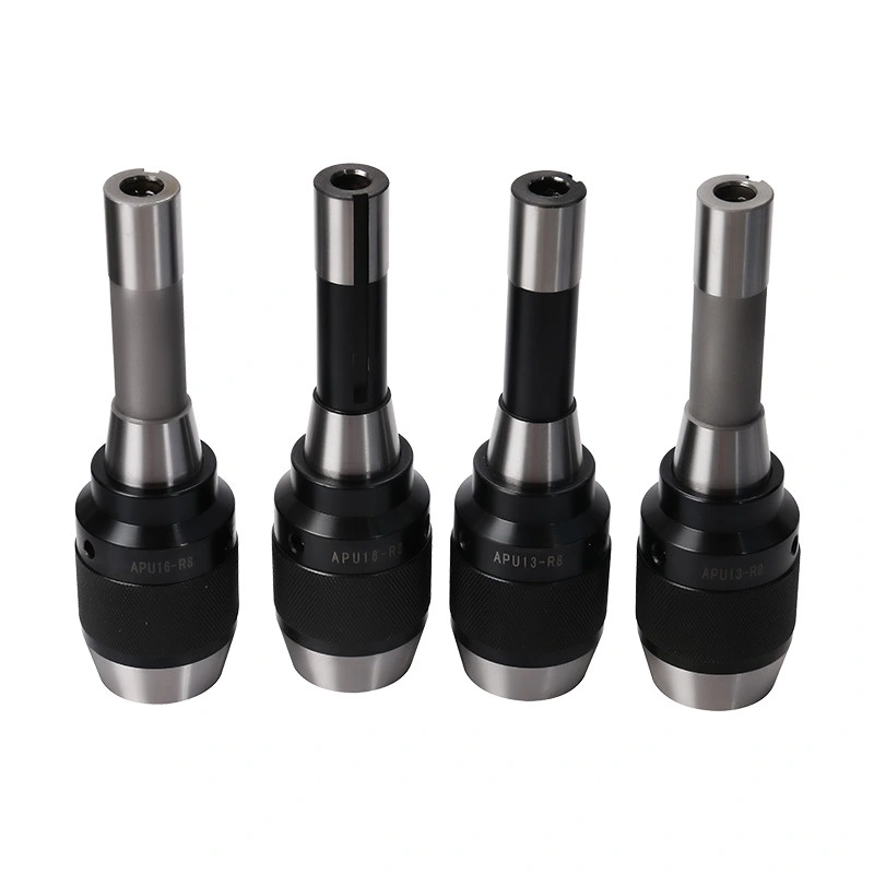 Keyless Drilling Chuck Holder Shank Drill Chuck Arbor	R8 Shank Drill Chuck