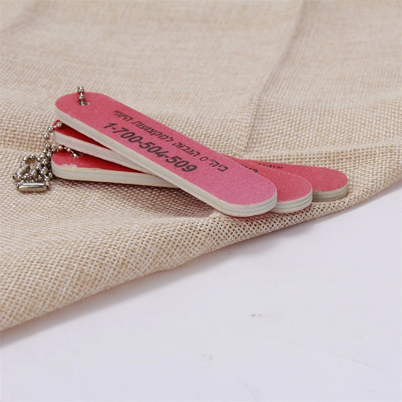 New Style Nail Polish Strip Sponge Printing Nail File EVA Chain Nail File Customization NF7145