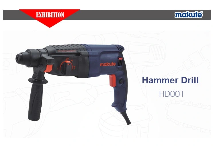 Makute Hammer Drill with 26mm SDS Plus Chuck Electric Breaker