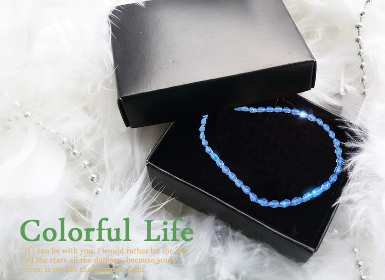 High Precision 8mm Faceted Lucky Water Droplets Crystal Glass Beads