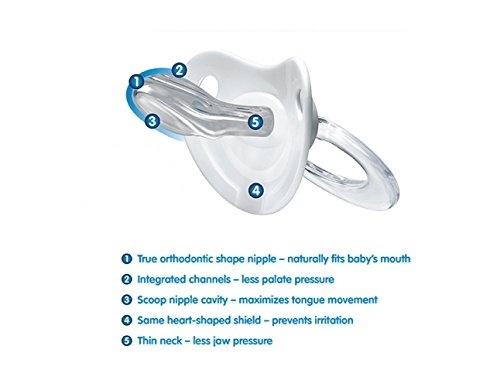 Cool Silicone Rubber Baby Feeding Pacifier for Infant Teething Training