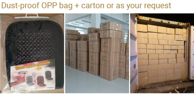 Waterproof Universal Truck Parts Massage Wooden Beads Seat/Lumbar/Cushioning/Chair/Cushion Cover