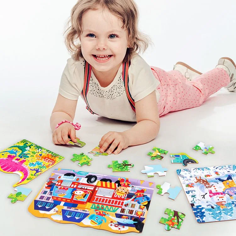 Children Puzzle Wooden Eco Baby Wooden Puzzle with Early Education Wooden Puzzle Toys