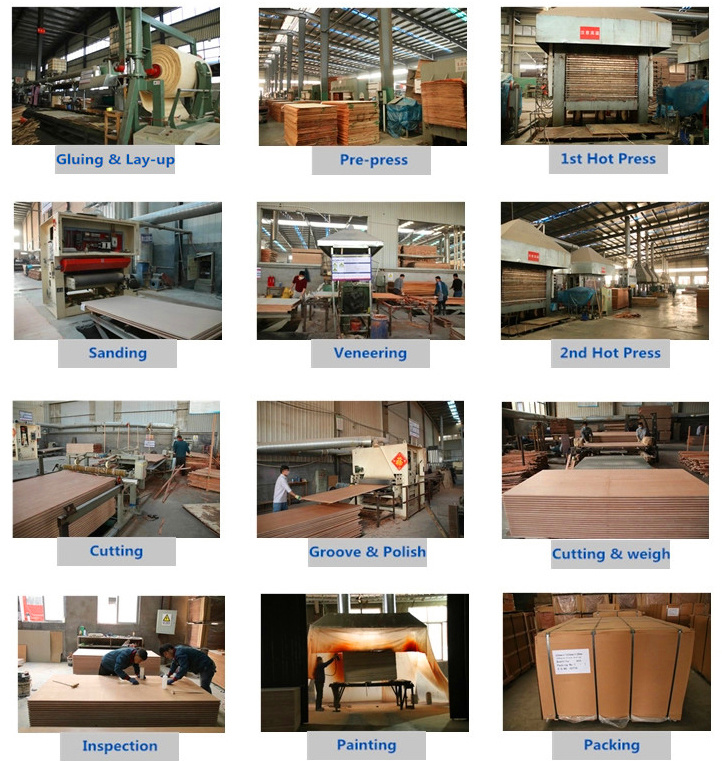30mm Thickness Hardwood Core Plywood for Container Flooring