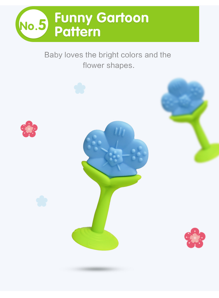Baby Silicone Teether Silicone Infant Teether