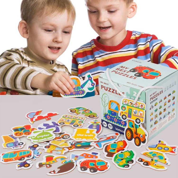 Children Puzzle Wooden Eco Baby Wooden Puzzle with Early Education Wooden Puzzle Toys