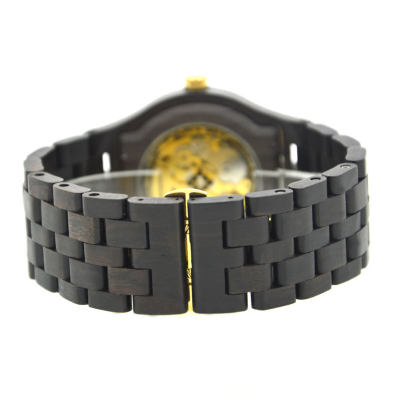 Custom Recycled Wood Material OEM Wholesale Automatic Wood Watches