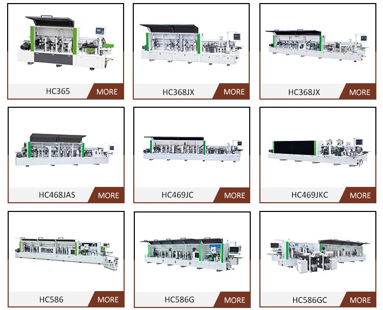 High Speed Heavy Duty Pre Milling Corner Rounding Wood Full Automatic Edge Banding Machine with Ce