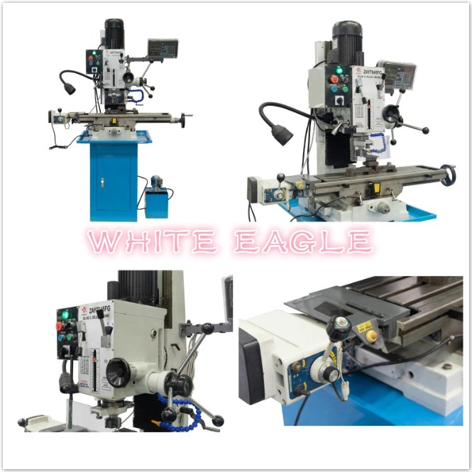 Square Column Desktop Type Table Milling and Drilling Machine Vertical Drilling Tapping and Boring Machine Zx45