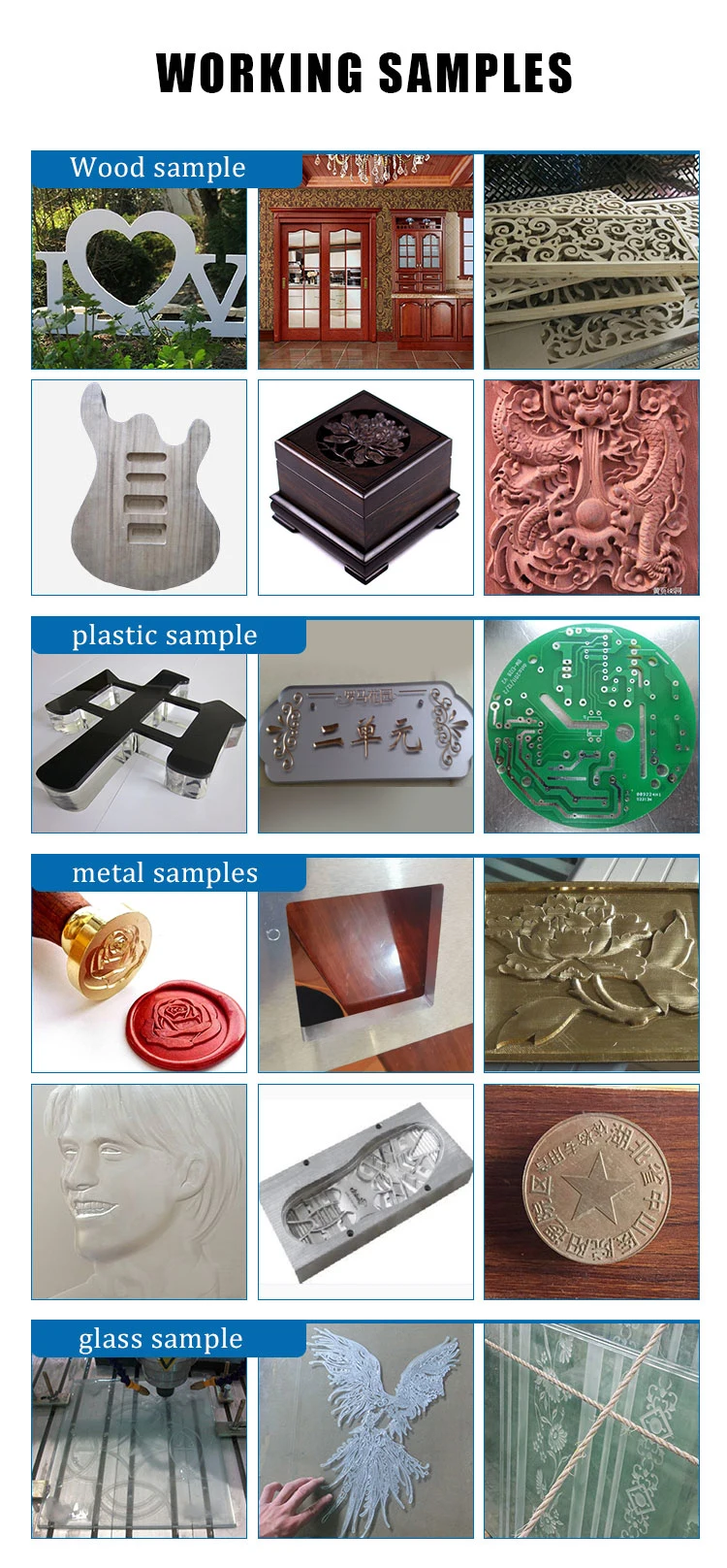 Top Quality CNC Engraving Machine Special Customized Advertisement CNC Router Engraver