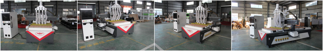 Gd-1325 Multi Spindle Cutting Machine Double Head Wood 3D CNC Router for Wood MDF