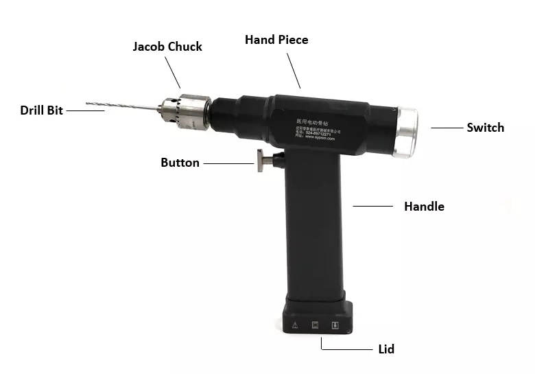 Electric Orthopedic Bone Power Drill Orthopedic Set Drill Machine