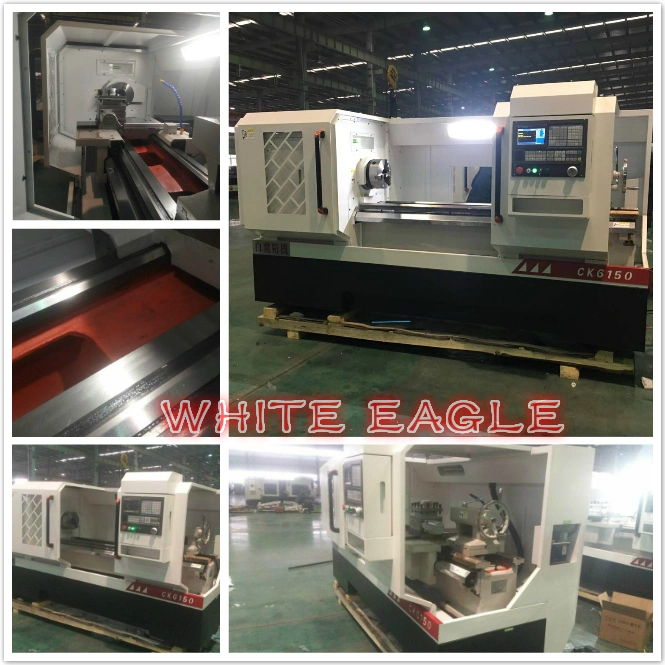 Ck6150 Metal CNC Horizontal Lathe CNC Machine Toos Horizontal Flat Bed Heavy Duty CNC Lathe Machine