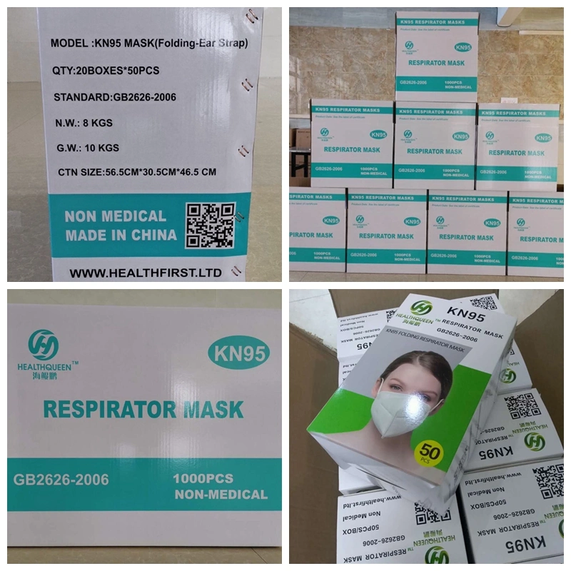 KN95 Face Mask Anti Pm2.5 Particulate Pollution Protective Respirator Safety