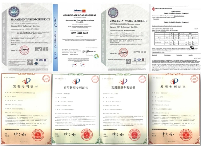 High Thermal Conductivity Pyrolytic Graphite Sheet Flexible Graphite Foil