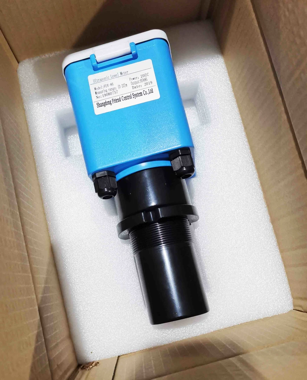 4-20mA Output Liquid Fuel Water Level Sensor Ultrasonic Level Meter