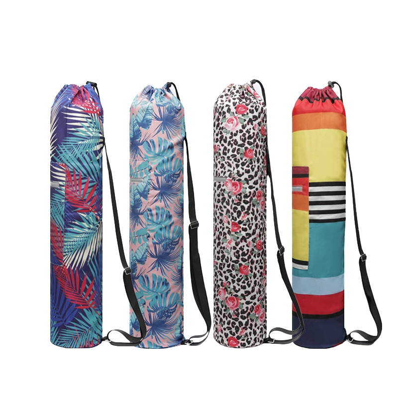 Yoga Mat Bag with Large Size Pocket and Zipper Pocket, Fit Most Size Mats