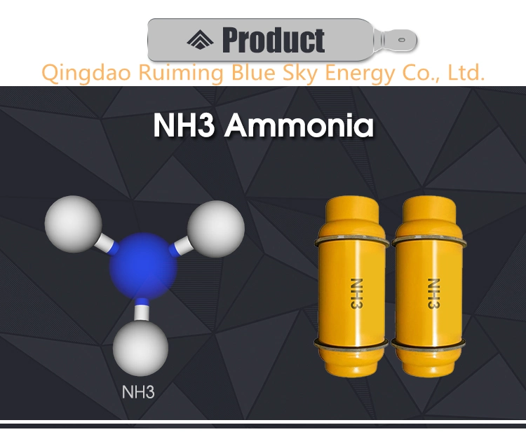 Top Grade Liquid Ammonia Nh3 Gas Cylinder with 99.9% Purity