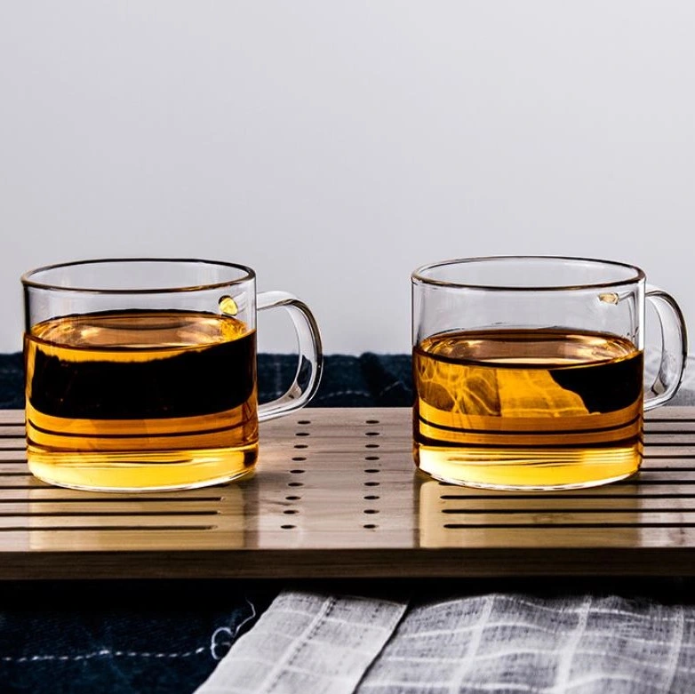 Glass Cup/Mug Cup/Transparent Cup/High Borosilicate Cup/High Temperature Resistance Cup