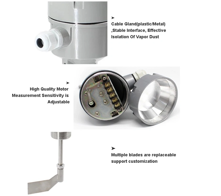 4-20mA RF Admittance Level Meter Material Level Meter Liquid Level Meter Capacitive Switch