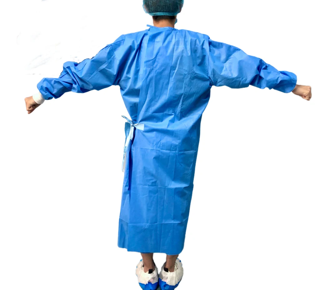 Disposable Isolation Gown PP Waterproof Long Sleeve Apron