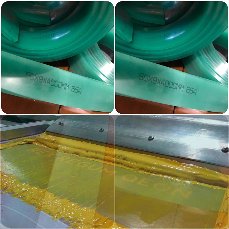 Factory Price PU Screen Printing Squeegee Rubber Blade for Silk Screen Printing