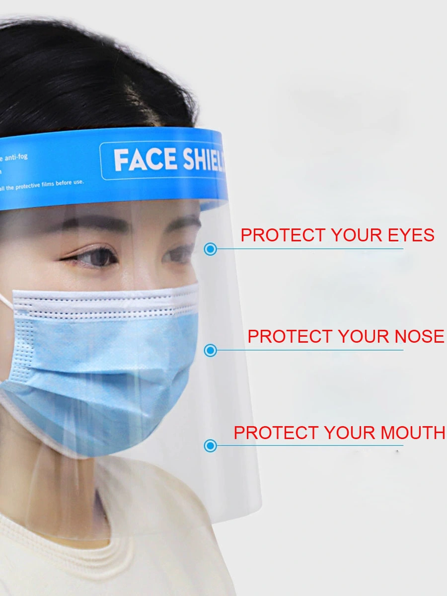 Hot Sale Elastic Headband Anti-Fog Lab Protective Equipment Face Protection Shield