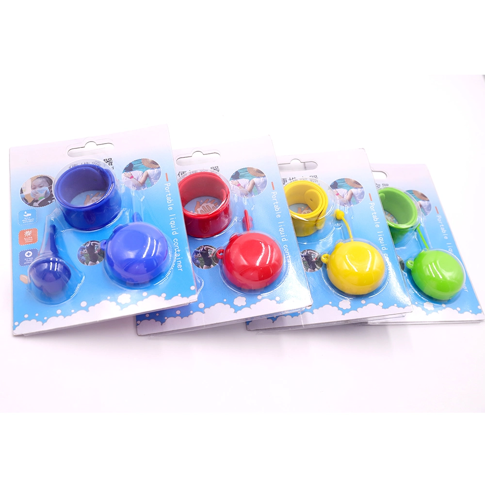 Hand Sanitizer Bracelet Mini Wrist Band Bracelet Hand Liquid Slap Band Hand Silicone Sanitizer Wristband