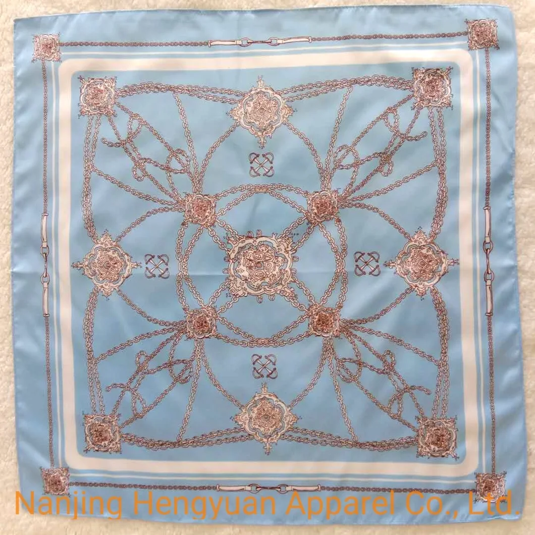 Sedex Summer Polyester Satin Cotton Bandana Scarf