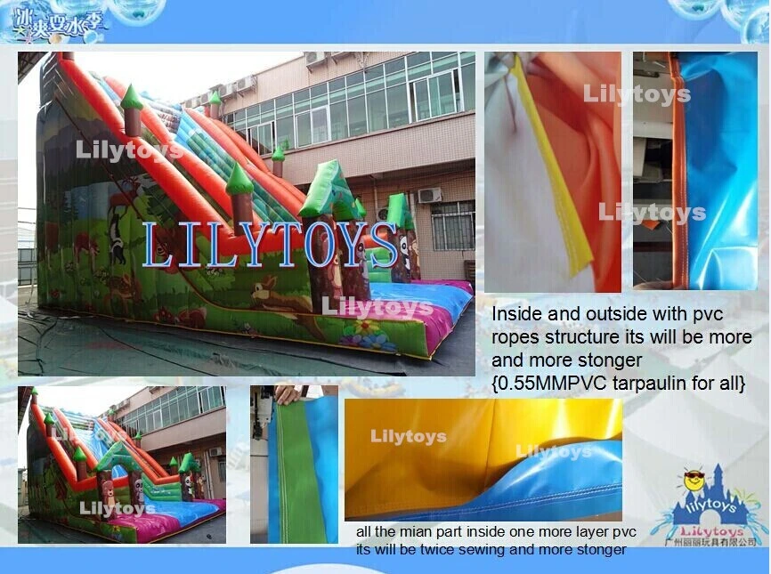 Kids Swimming Pool Water Park for Kids, Water Slide Inflatable