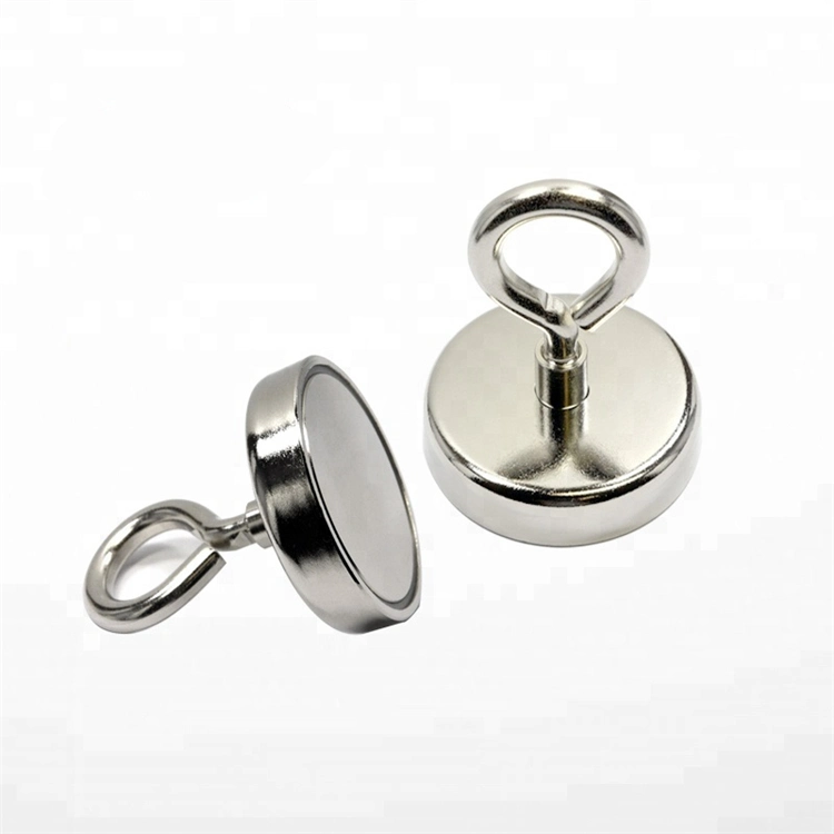 Best Neodymium Fishing Magnet with Eyebolt Pot Hook Assembly