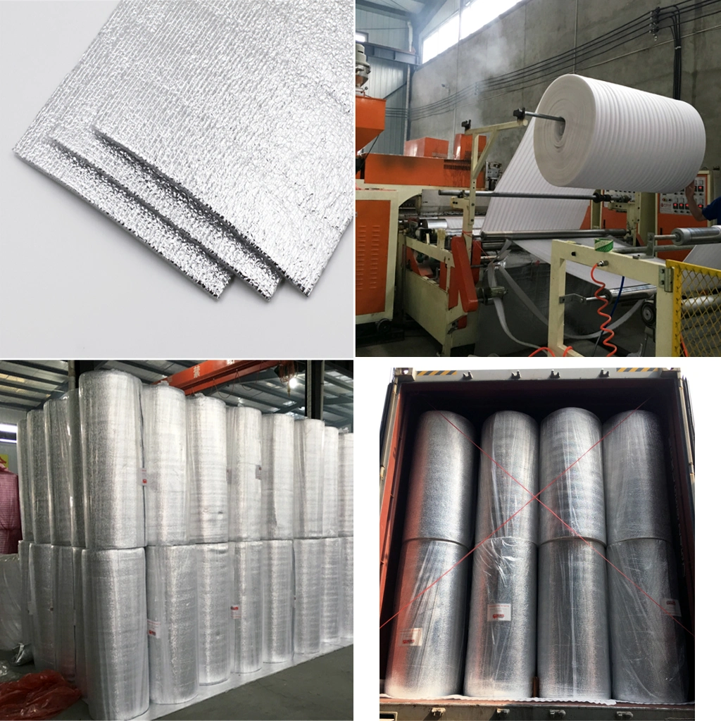 Thermal Reflective Aluminum Foil Double Sided Foam Adhesive Sheets