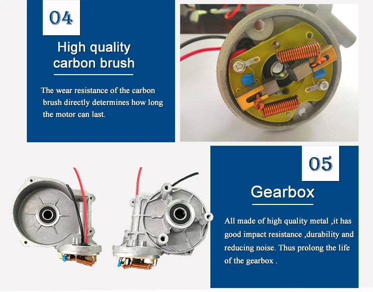 12V DC Motor Low Rpm Permanent Magnet DC Gear Motor for Automation Equipment