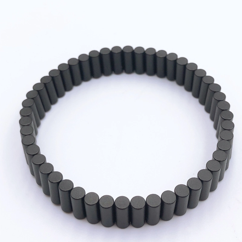 N45 Strong Neodymium Cylinder Shaped Magnetized Bracelet Magnets