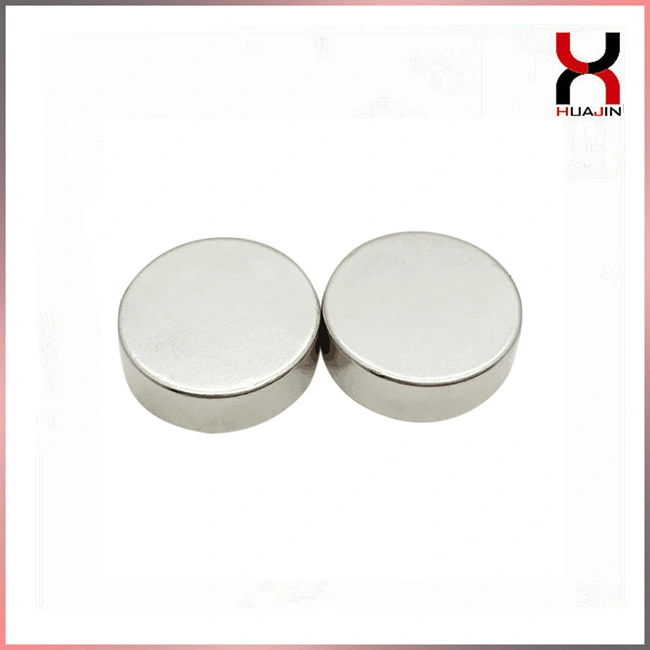 Strong Rare Earth Magnets Circle Magnets / Powerful Neodymium Industrial Magnet