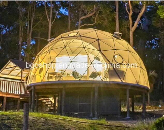 Diameter 6m Half Sphere Geodesic Dome Tent