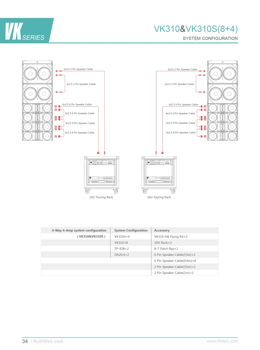 Professional Speaker PRO Audio System Three-Way Large Touring Line Array Speaker System PA Speaker Vk310