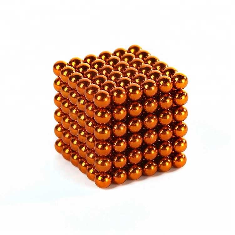 216PCS 5mm Colorful Sphere Magnetic Bucky Balls Kids Magnet Toys