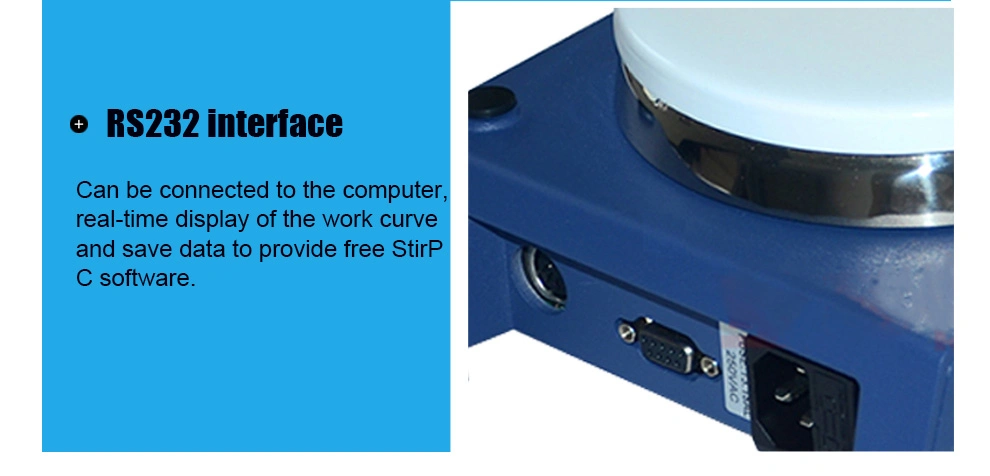 Laboratory Magnetic Stirrer Price Lab Use Hot Plate Magnetic Stirrer Manufacturer Rt-340