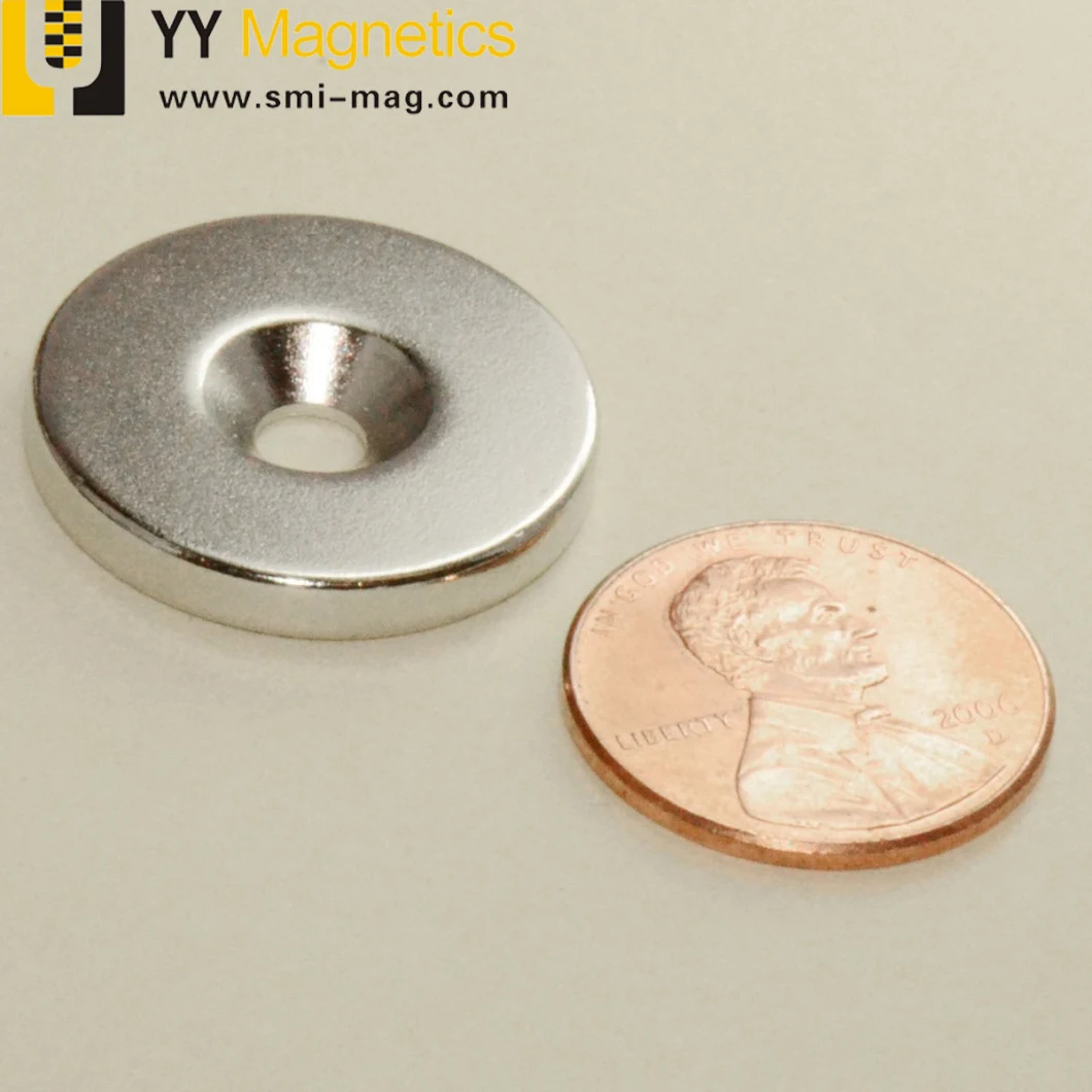 Strong Neodymium Countersunk Magnet M3 Ring Magnets for Sale