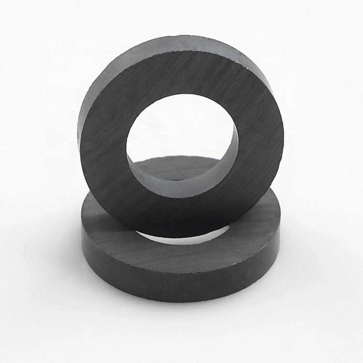 High Quality Custom Sintered Permanent Hard Ring Ferrite Ceramic Magnet