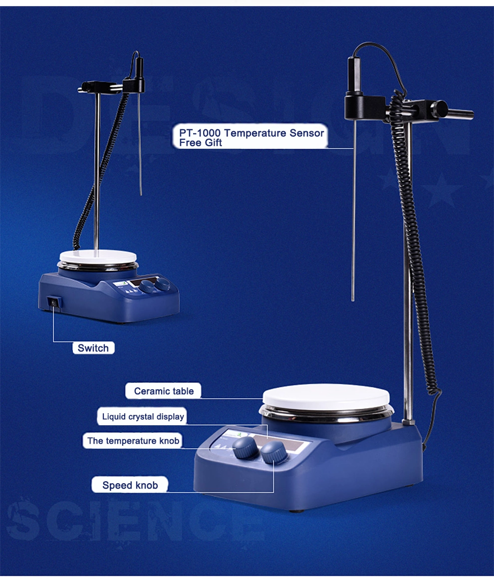 Hot Plate Mantle Laboratory Magnetic Stirrer Heating Digital Price Hotplate Magnetic Stirrer