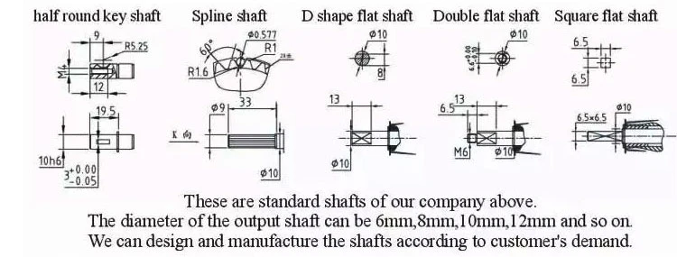 DC Permanent Magnet Brushed Geared Motor 24 Volt Small DC Motor Generator