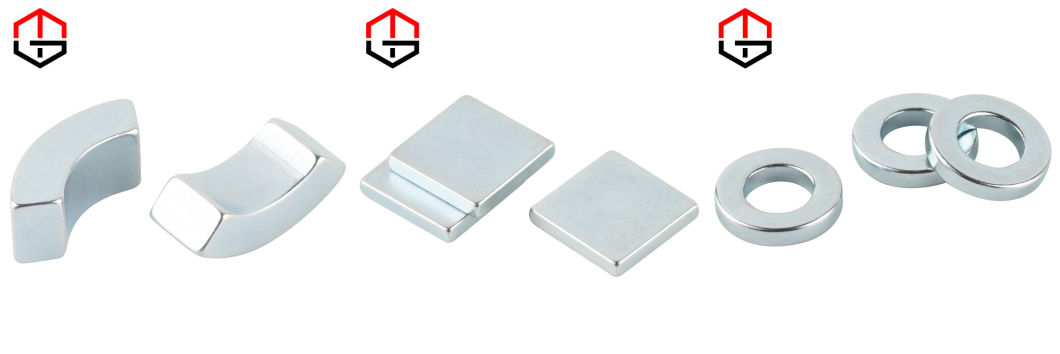 Block Epoxy Irregular Shape Strong Permanent Magnet Sintered NdFeB Magnet